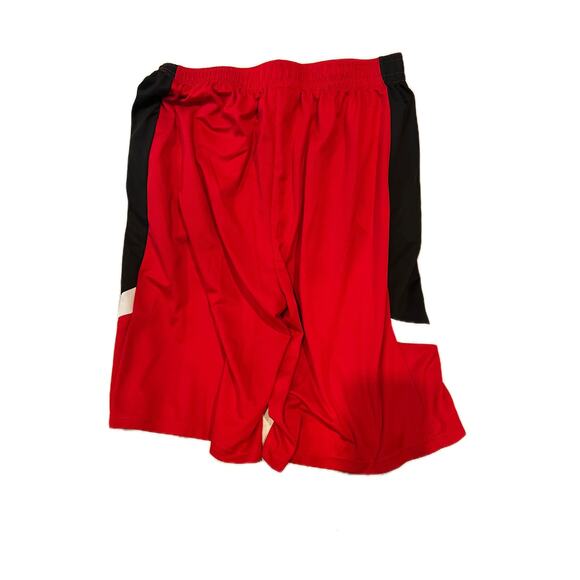 Red Basketball Shorts Mens XL - Picture 2 of 3
